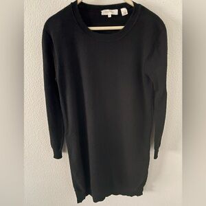 Inhabit cashmere Classic Black Long Sleeve Tee